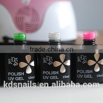 2015 wholesale KDS soak off color polish gel for nail art quality gel China factory