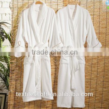 Factory wholesale cotton cheap hotel terry bathrobe