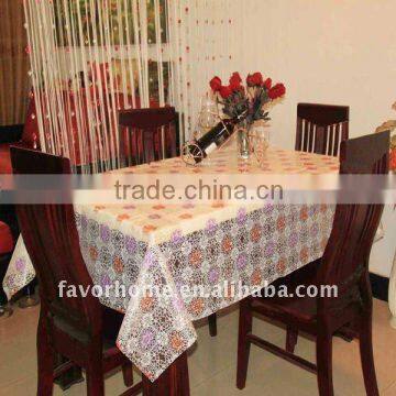 Best-sell plastic modern tablecloth designs