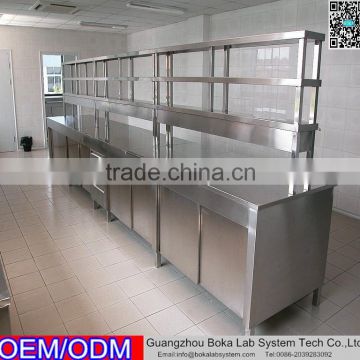stainless steel university electrical work bench