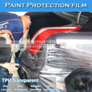 High Quality 1.52*15m Clear Car Paint Protection Vinyl Film