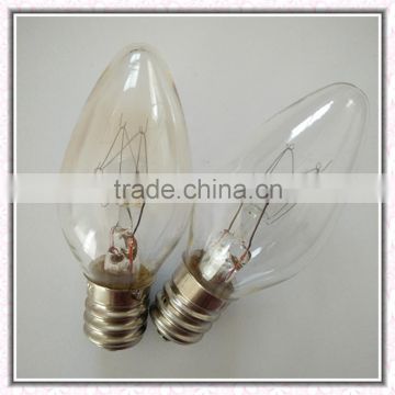 Mini candle C7 E12 220V-240V 3W incandescent bulb