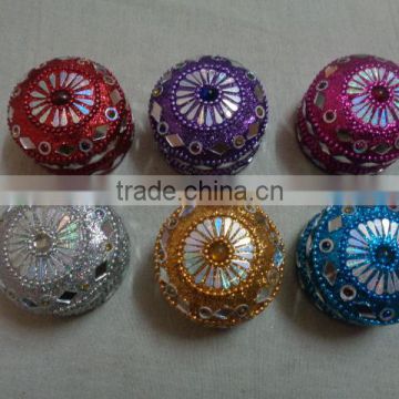 lac mirror work small jewellery boxes wholesale