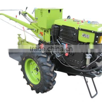 12hp walking tractor with rotary tiller