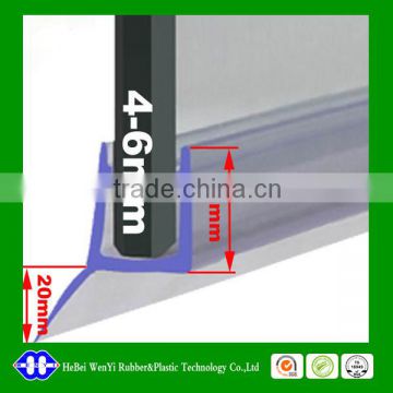 high performance rubber glass shower door seal strip