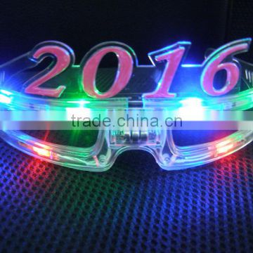 2016 most popular plastic kids party sunglasses carnival color lens