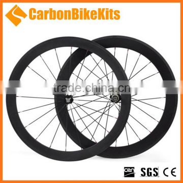 700c 50mm tubular carbon wheels for road bike CW50T