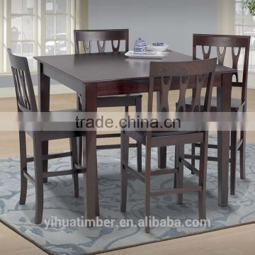 Muebles de dormitorio silla de comedor de madera de alta calidad 2015 en venta mesa y silla