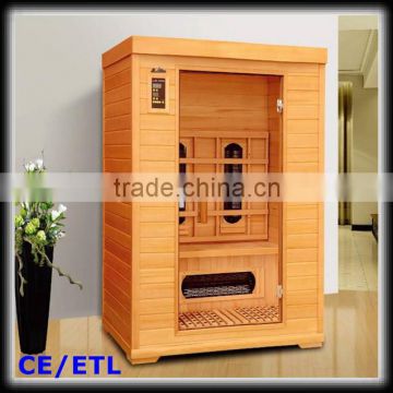 Hot sale wood 2 people mini traditional sauna room