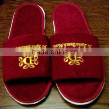 Good Quality 100% Cotton Terry Slippers