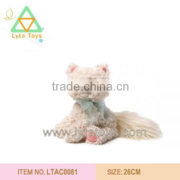 Customized OEM Manufaturer Stuffed Plush Cat , Plush Animal Toy