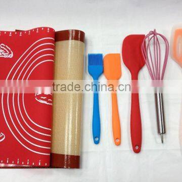 Hot new product for 2015 for baking cookie silicone spatula set