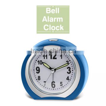 BB08004 Home decoration Ananlog Table beep alarm clock with moon shape