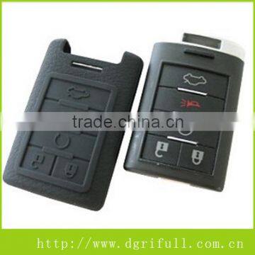 Practical silicone car key cover For Cadillac