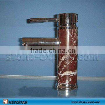 Brown stone faucet