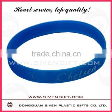 Hot sell football chelsea silicone wristband