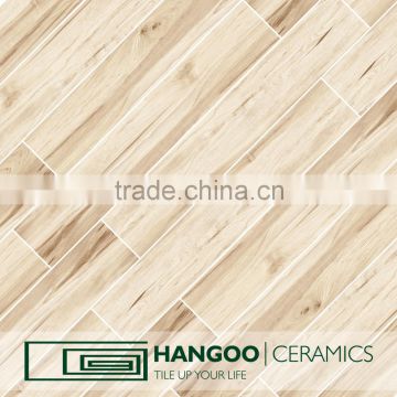 Environmental Friendly Wood Grain Brick Vitrified Roof Porcelain Tile