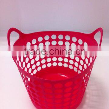 Plastic Laundry Basket with handle