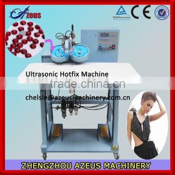 Fashion design Apparel Machinery ultrasonic rhinestone welding machine