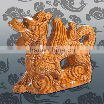 Bring you good luck dragon roof decoration