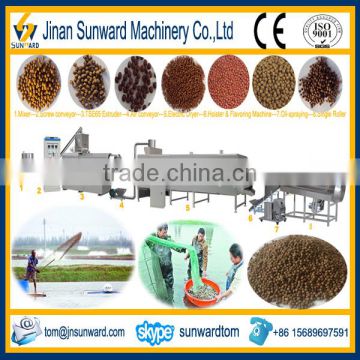 Stainless Steel Floating Fish Feed Extrusion Machine