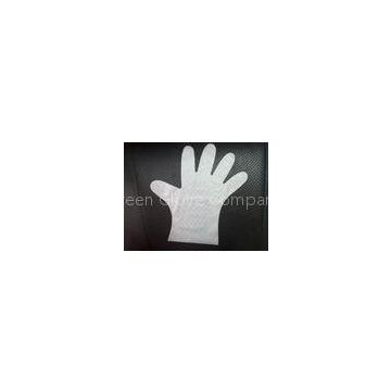 Medium LDPE polyethylene gloves / disposable food handling gloves