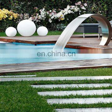 China Stainless Steel Waterfall Cascade Pool