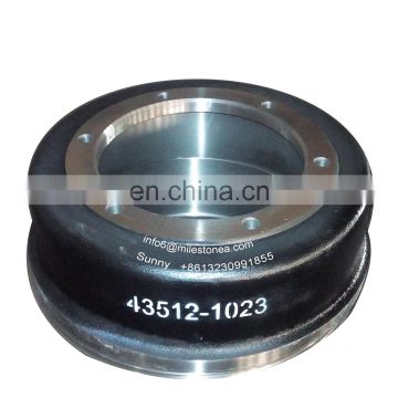 manufacturer 6 holes brake drum 43512-1023