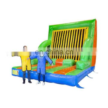 Jungle Themed Inflatable Sticky Climbing Wall Party Game Inflatable Climbing Tower For Sale