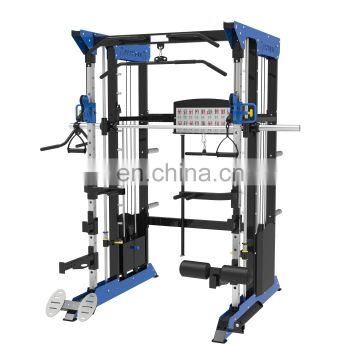 Commercial fitness Power Rack Equipment Home Gym Body Building Machine Multi Function Smith Machine