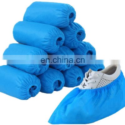 Polyethylene Non-skid Anti Slip Dust Custom Polypropylene Non Woven Disposable OEM Hospital Boot Shoe Covers Booties Footwear