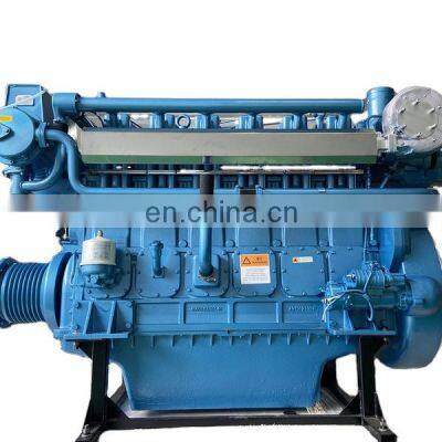 Weichai water cooled 350hp  diesel marine engine WHM6160C350-1