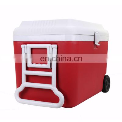 60L large  pu foam  cooler box Food grade OEM insulated outdoor picnic high quality portable locking cooler box wholesale Gint