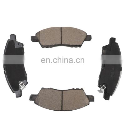 OEM D1060-ED500 China ceramic brake pads D1288M for NISSAN VERSA II aftermarket