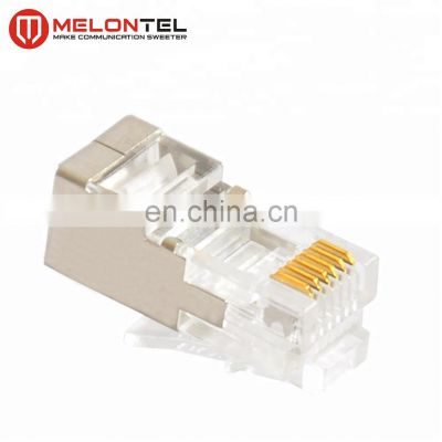 MT-5052B Fully Stocked 6P6C STP Plug RJ12 STP Connector For Network Cable