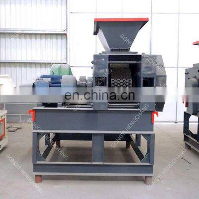 China Factory New Design Briquette 0.5-20t/Hour Powder Ore Mineral BBQ Ball Press Pillow Shape Small Charcoal Making Machine