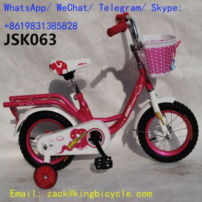 Aluminum Alloy Rim Pink Kids Bicycle For 3-10 Years Old Child Color customization
