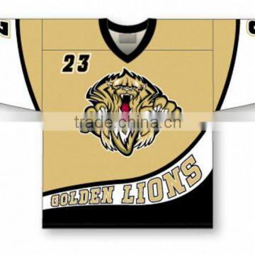 Custom made wholesale sublimation hockey jersey