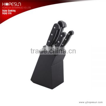 Hot sales hollow handle knife with block