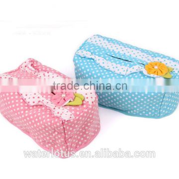 Free sample available household sundries tissue box, tissue holder,durable fabric tissue box