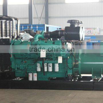 CE,ISO9001 certified 1000kva 800kw generator