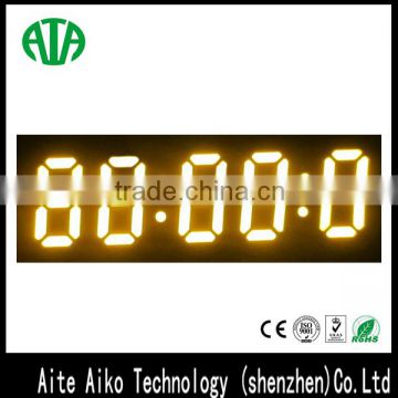 five digits numeric led display with 5 yellow digits
