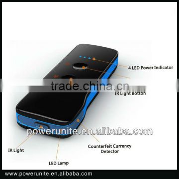Li-polymer High-end Easy to Travel Power Bank for iPhone/iPad/Nokia/HTC/LG/Samsung, power bank 5000mah