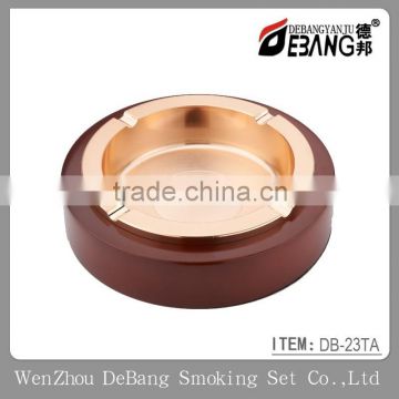 luxury red cigar metal ashtray