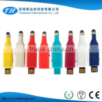 touchscreen plastic pen drive/flash drive usb 3.0 for wholesale