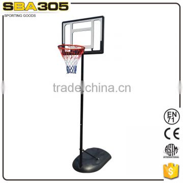 Hydraulic basketball hoop stand