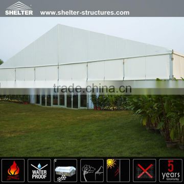 Semi- permanent building with abs panel wall wedding party tent for sale