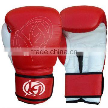 Leather Professional Boxing Gloves, Cowhide Leather Boxing Gloves