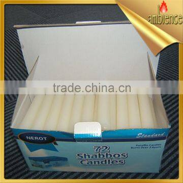 White Candle 72 pcs lighting and household pillar candle romantic dinner candle