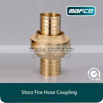 Brass storz fire hose coupling